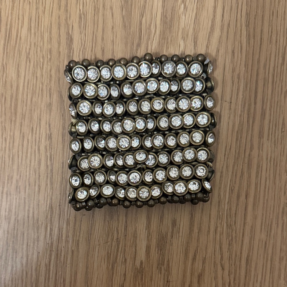 Rhinestone Studded Bracelet